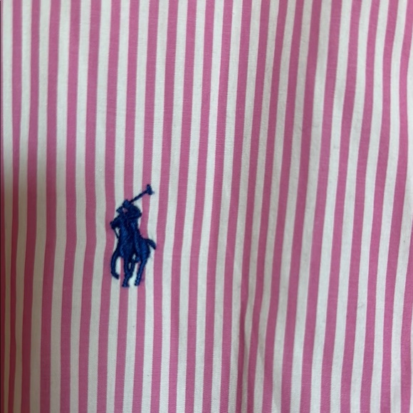 Ralph Lauren Pink Casual Button Down Shirt Long Sleeve - Picture 2 of 4